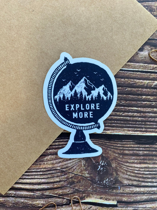 Explore More Sticker