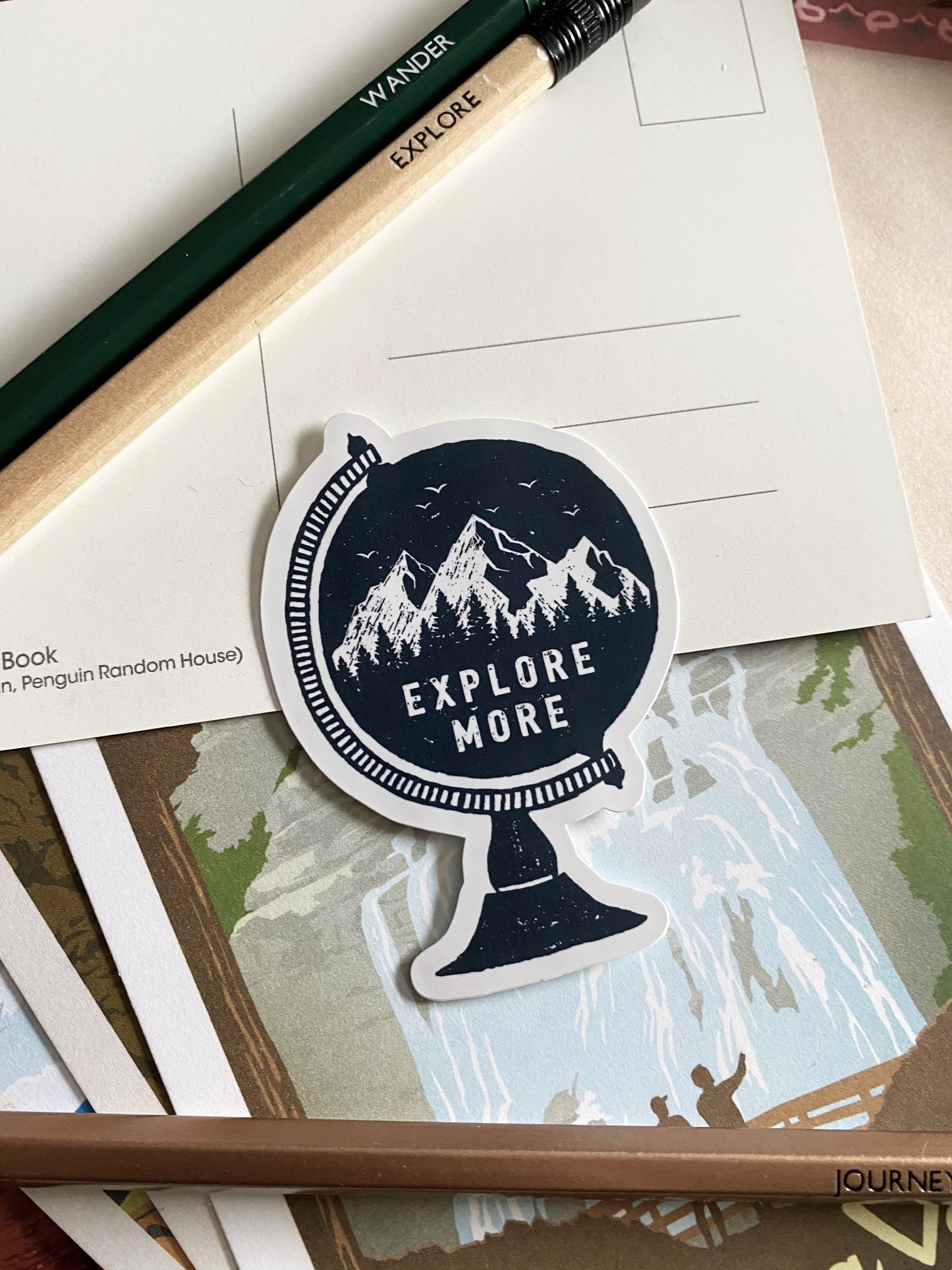 Explore More Sticker