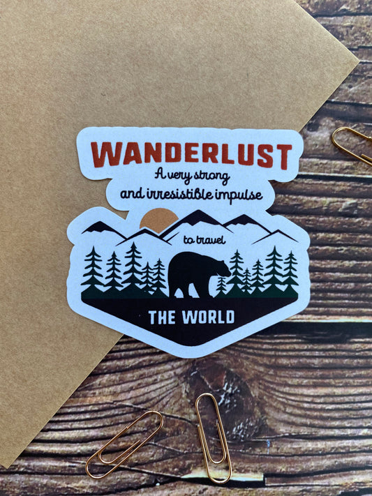 Wanderlust Sticker