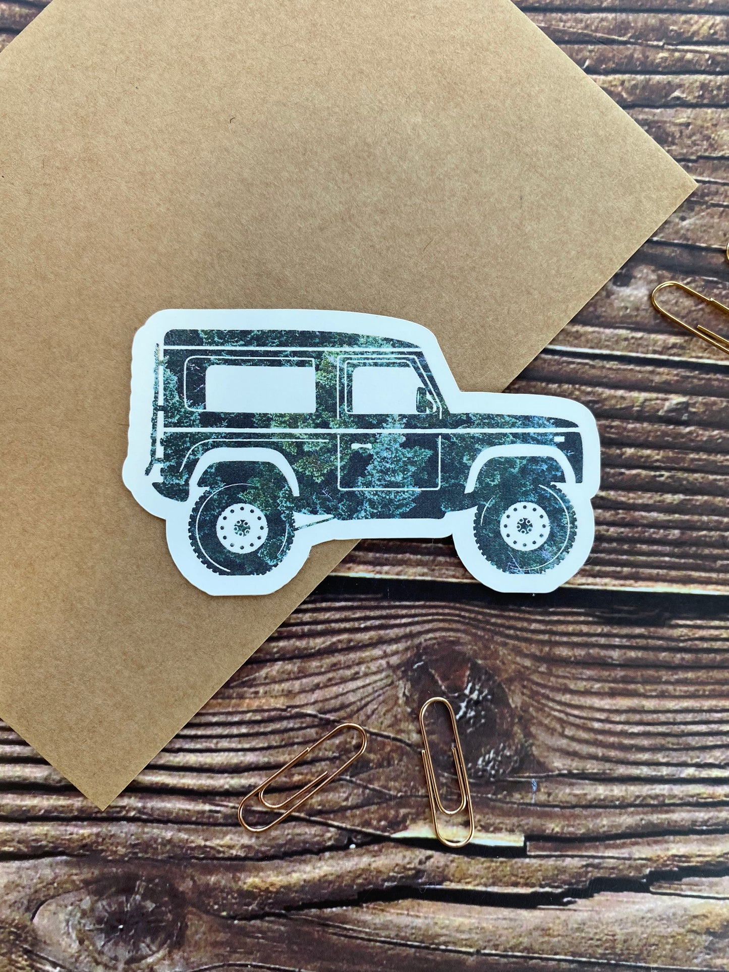 Forest Green Landy Sticker