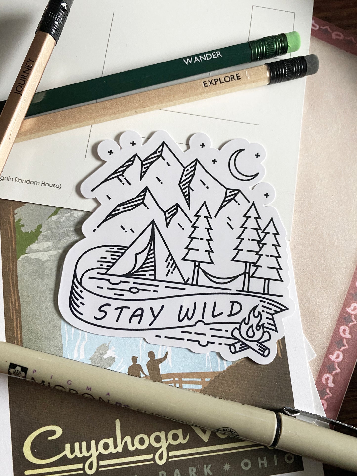 Stay Wild Sticker