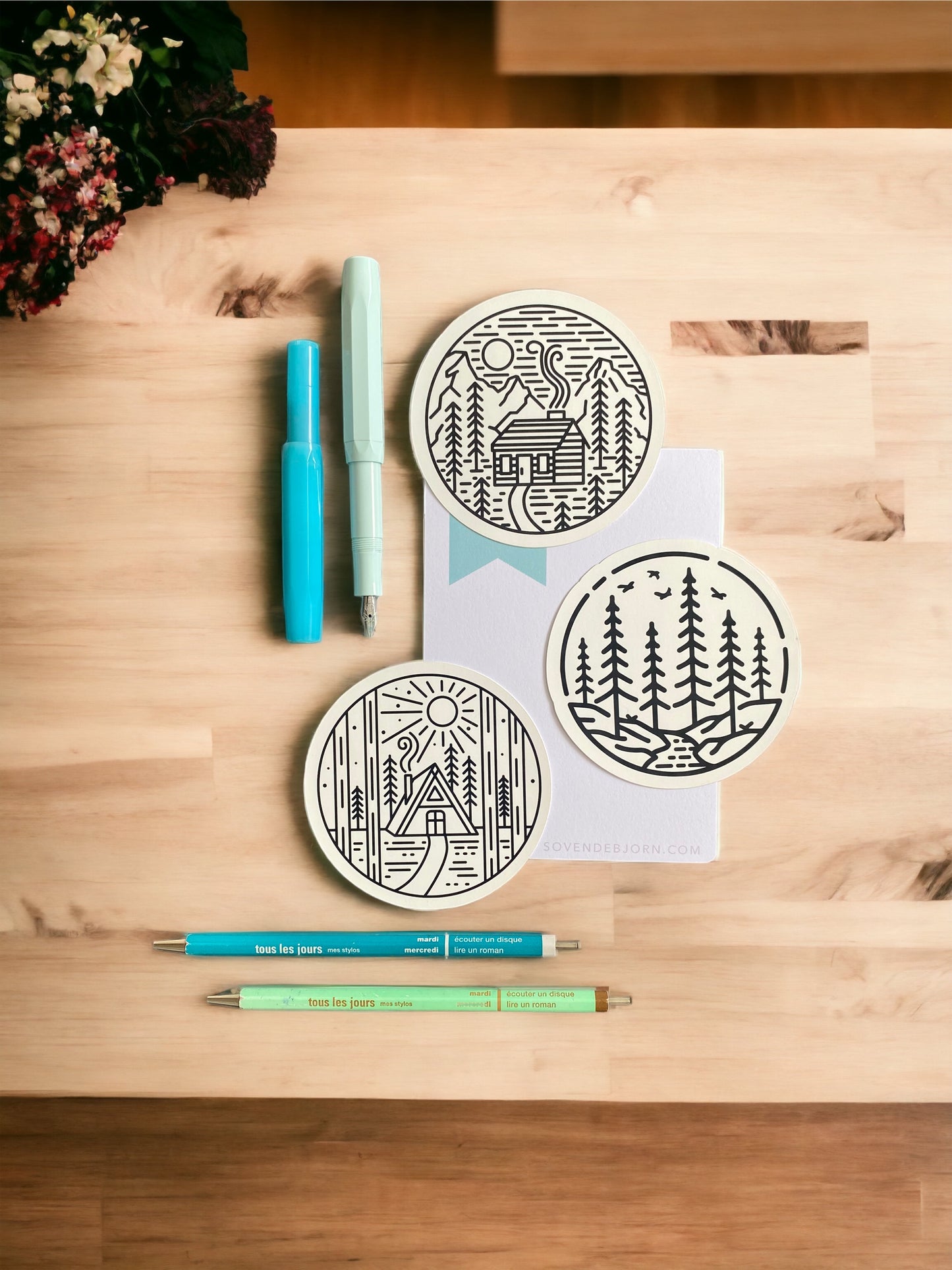 To the Trees Sticker set