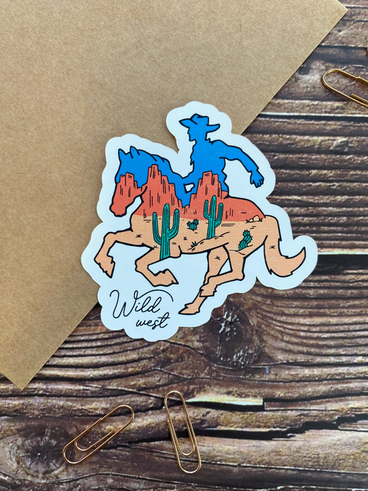 Cowboy Sticker