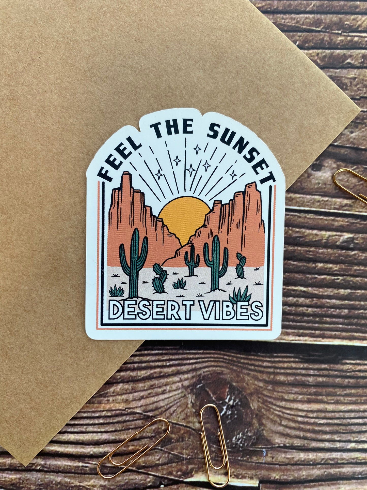 Desert Vibes Sticker