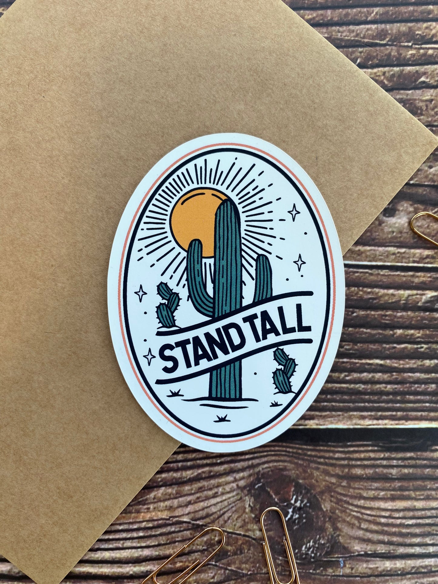 Stand Tall Sticker