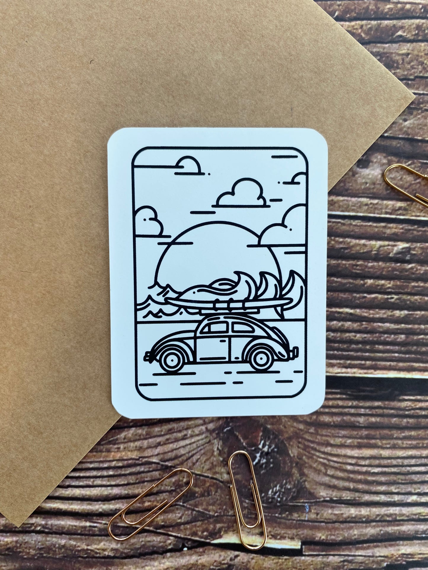 Beach Buggy Sticker