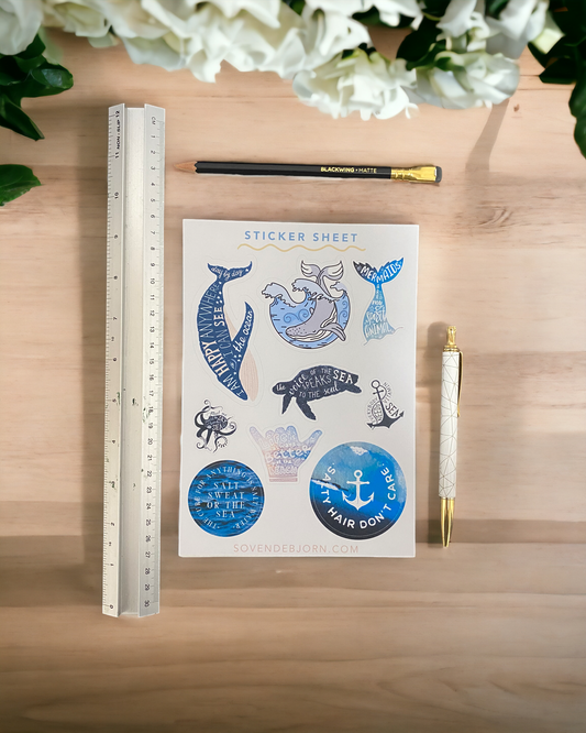 Nautical Dreams Sticker Sheet