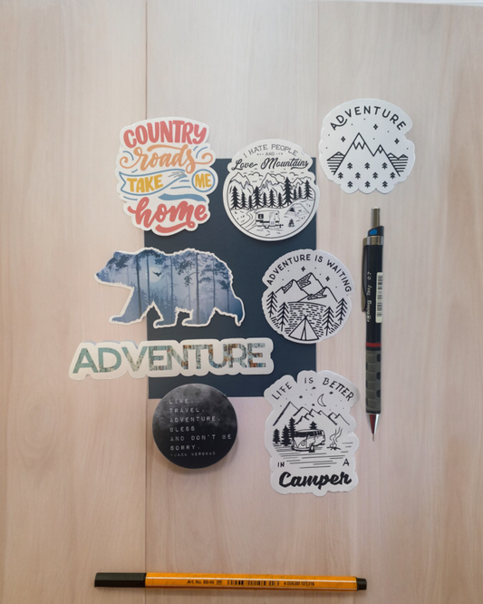 Campervanners Sticker set