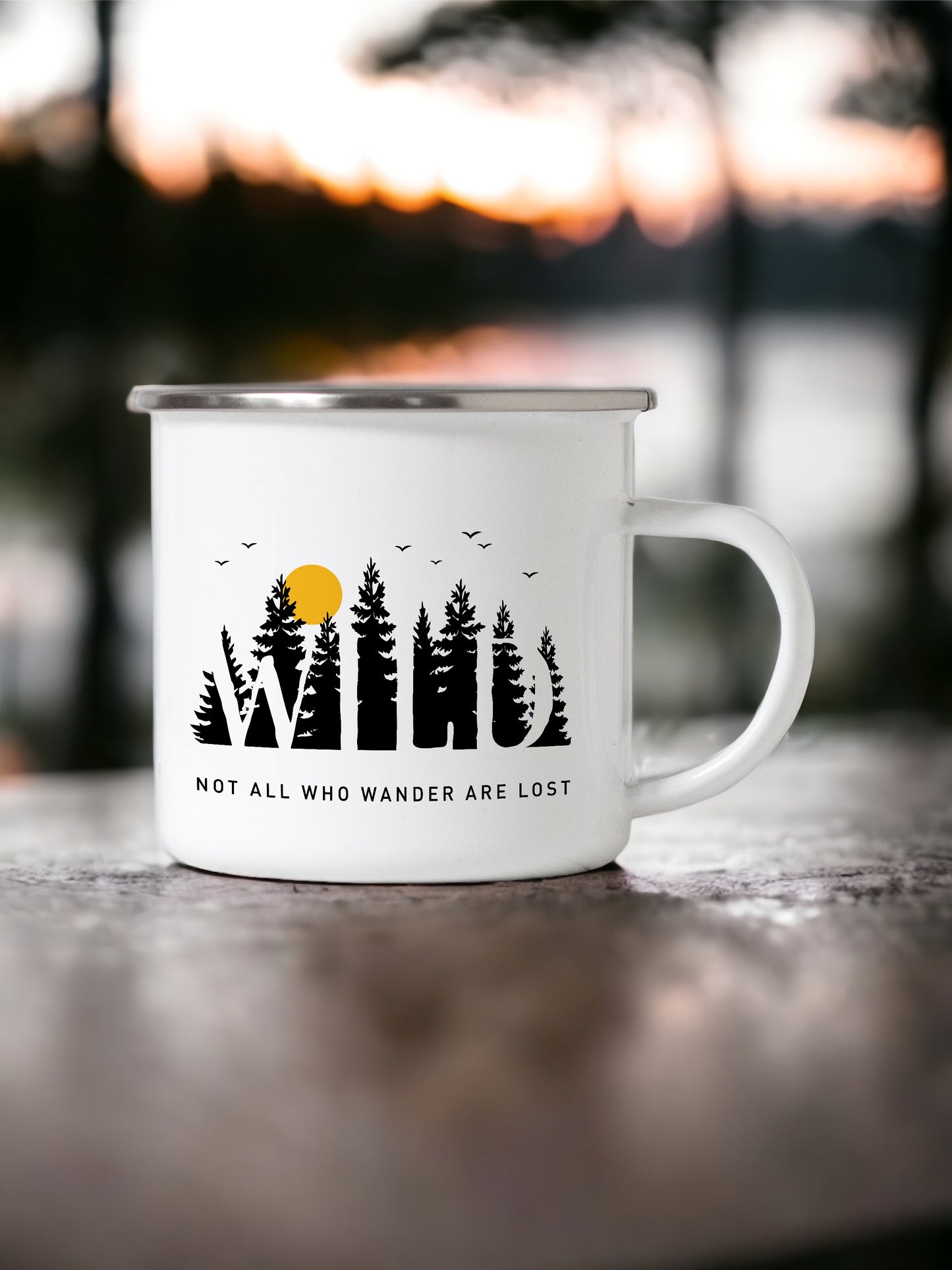 Wild - Enamel Mug