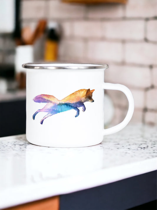 Mountain Fox - Enamel Mug