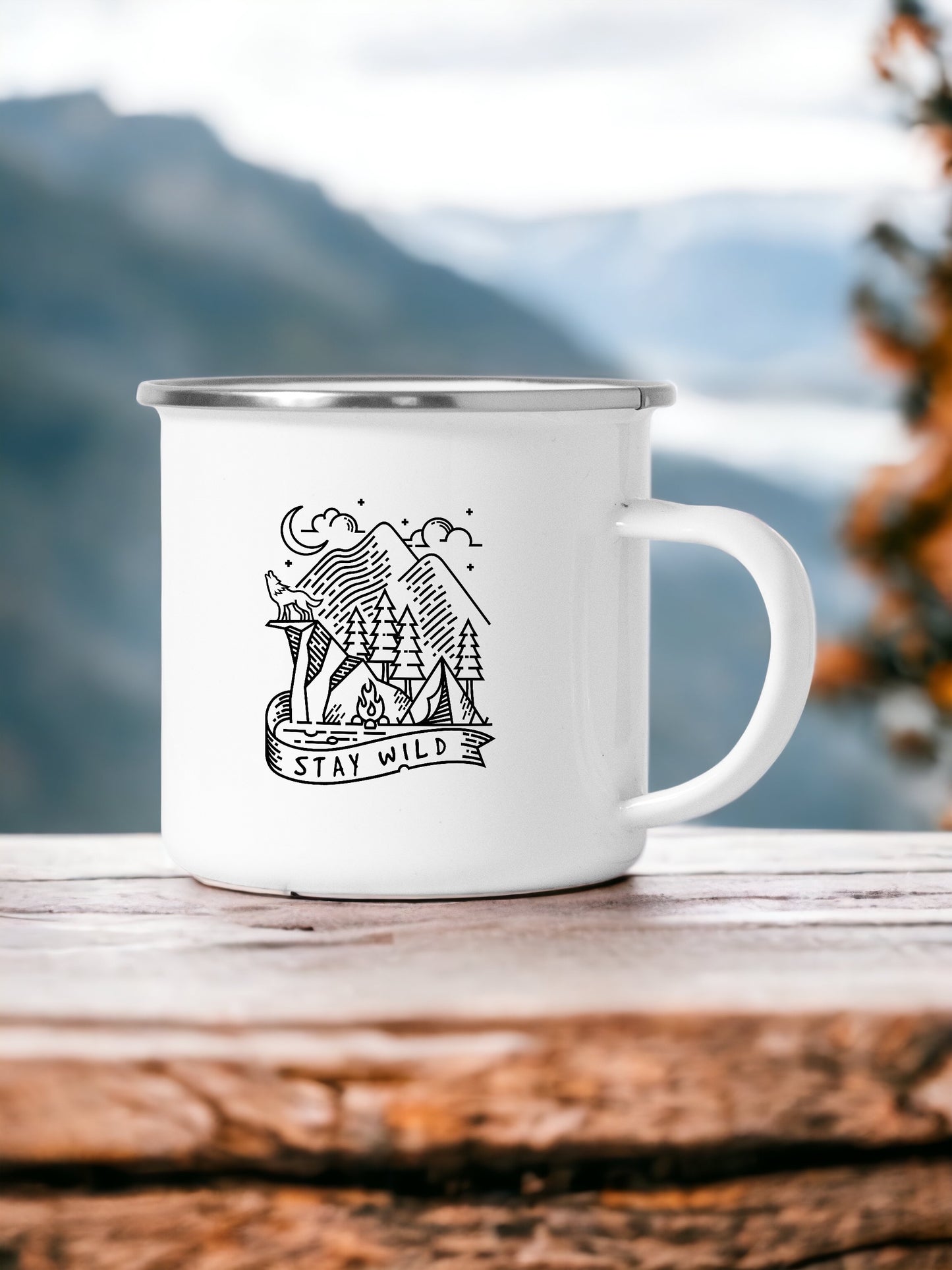 Stay Wild - Enamel Mug