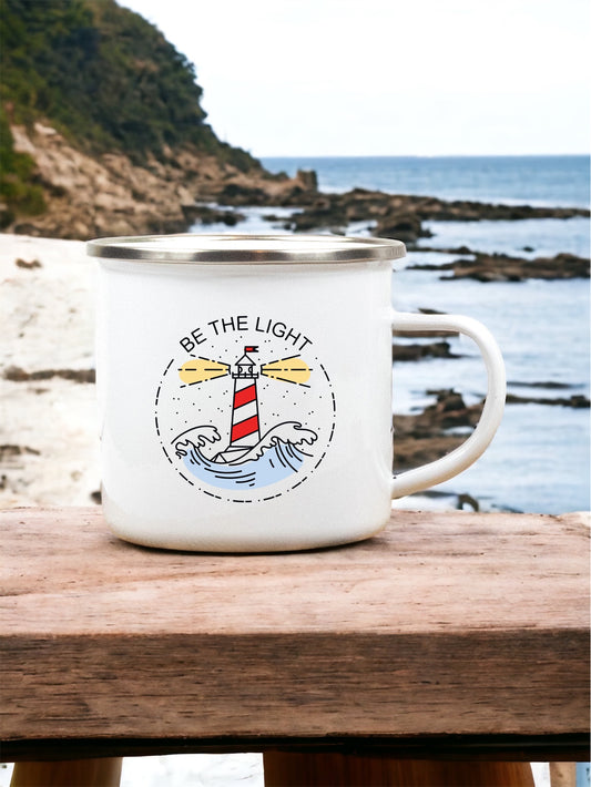 Be The Light  - Enamel Mug