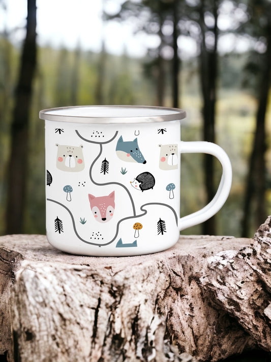 Into the woods - Enamel Mug