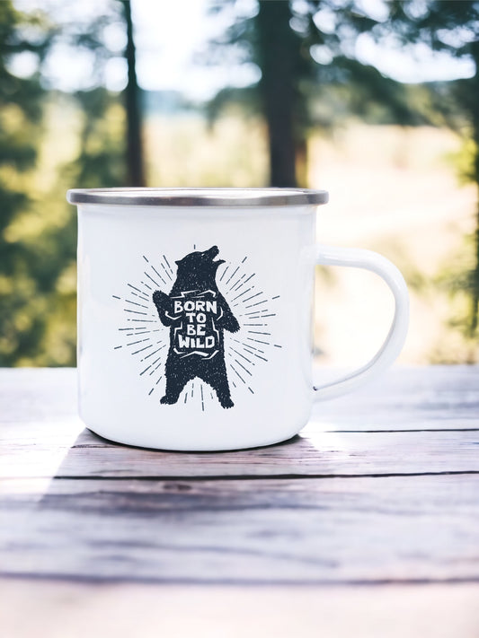 Born to be wild - Enamel Mug