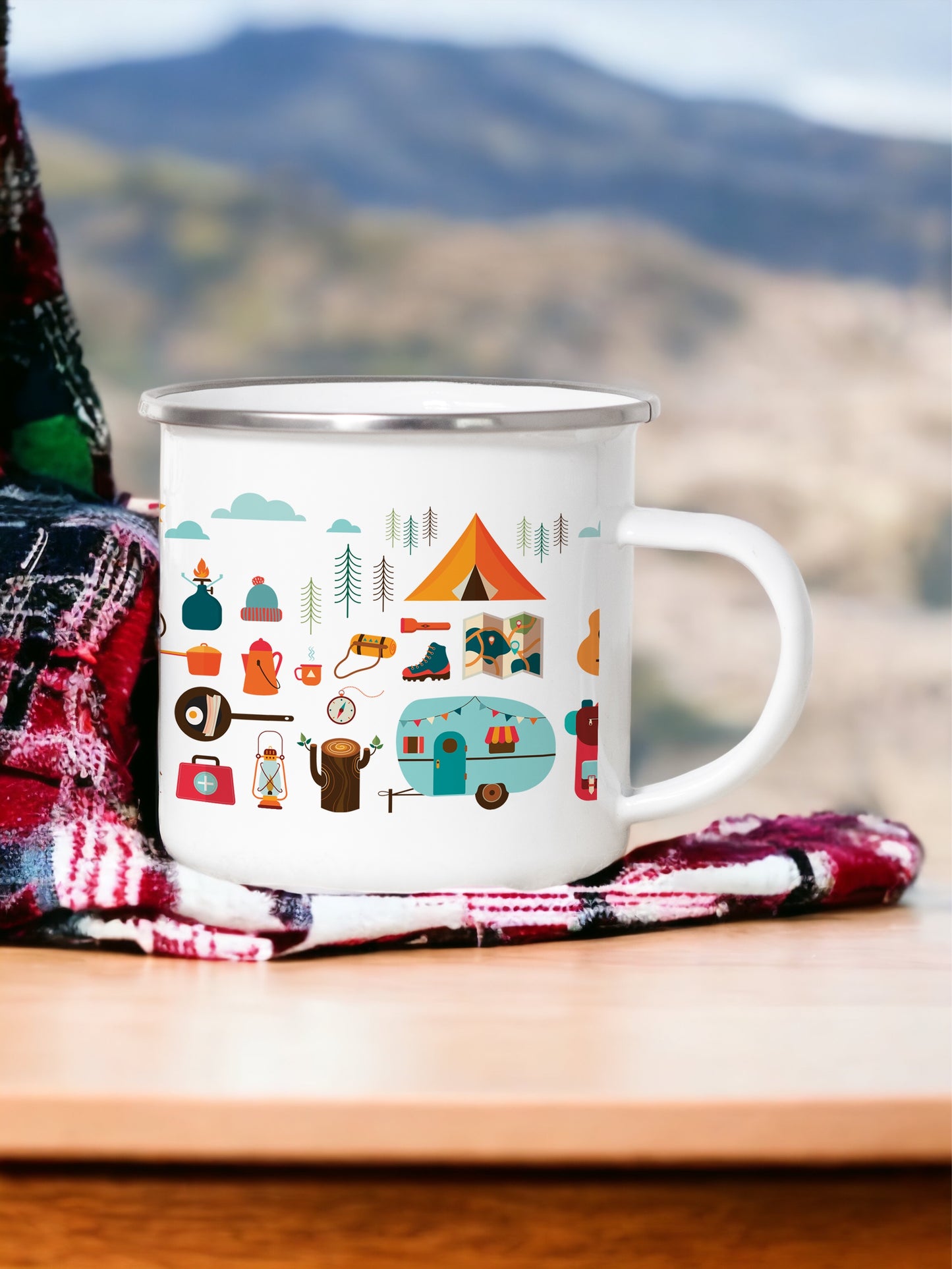 Adventure - Enamel Mug