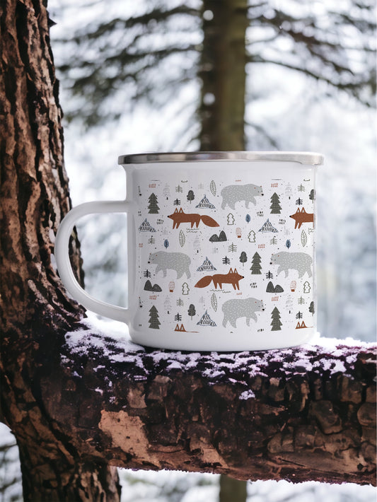 Into the woods - Enamel Mug