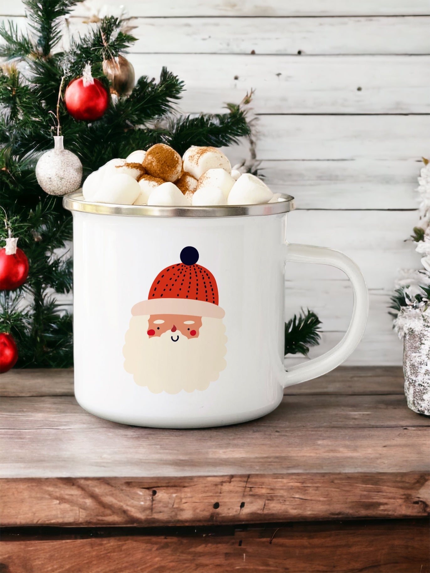 From the Toy Box - Christmas Enamel Mug