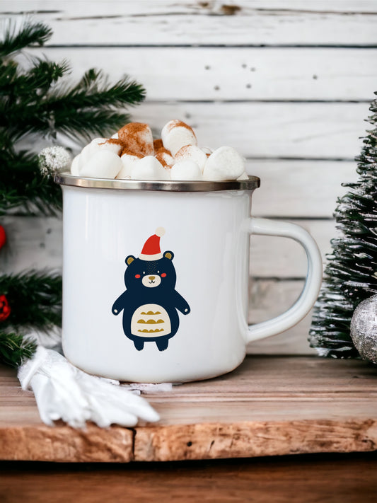 From the Toy Box - Christmas Enamel Mug