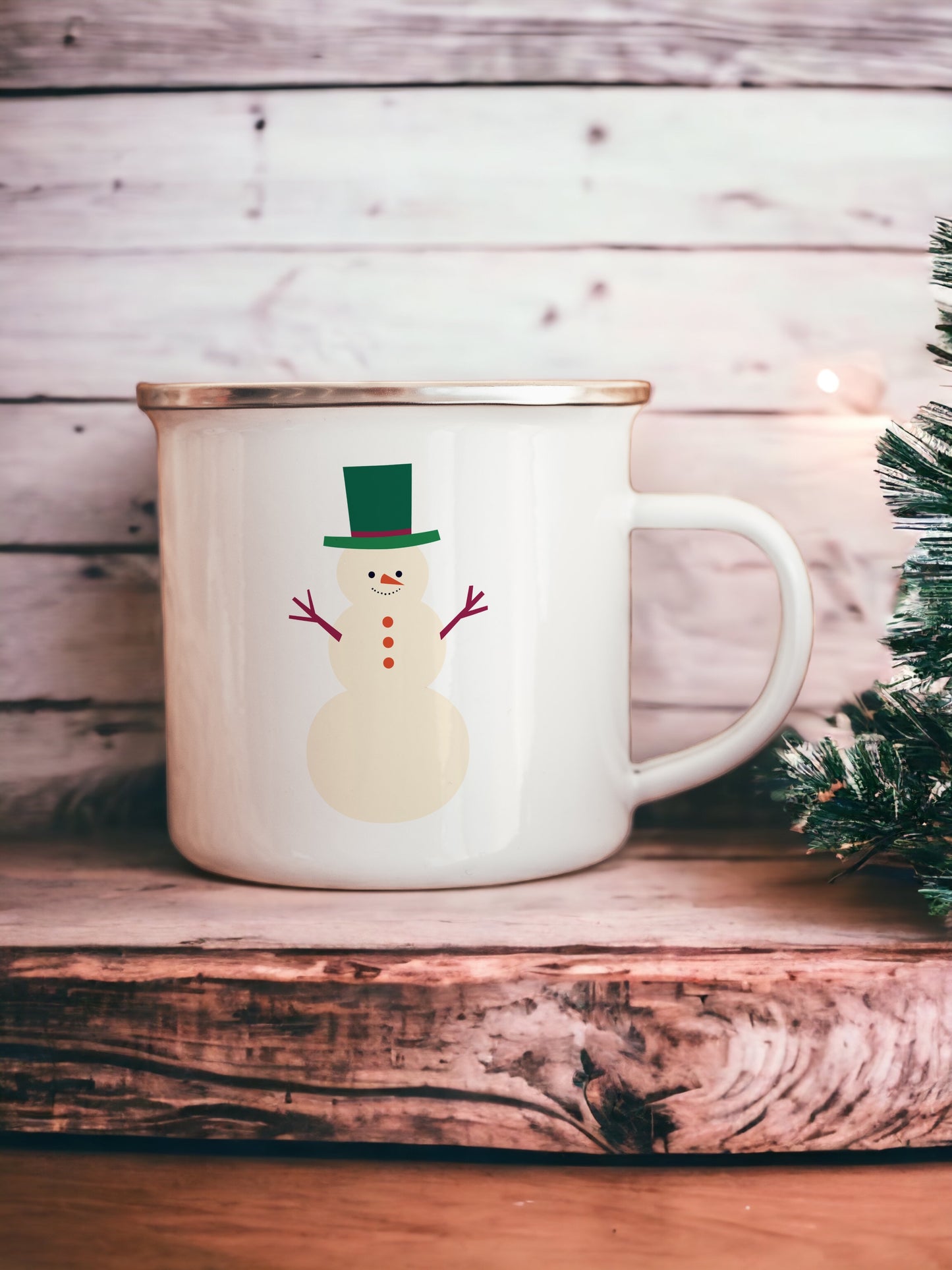 From the Toy Box - Christmas Enamel Mug