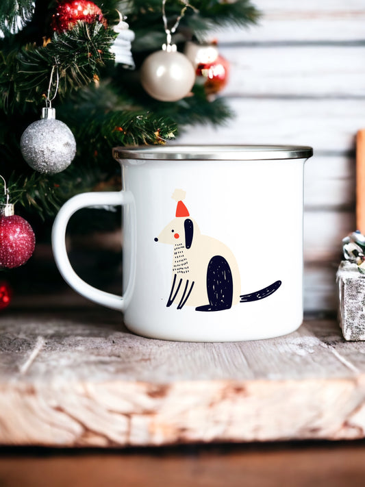 From the Toy Box - Christmas Enamel Mug