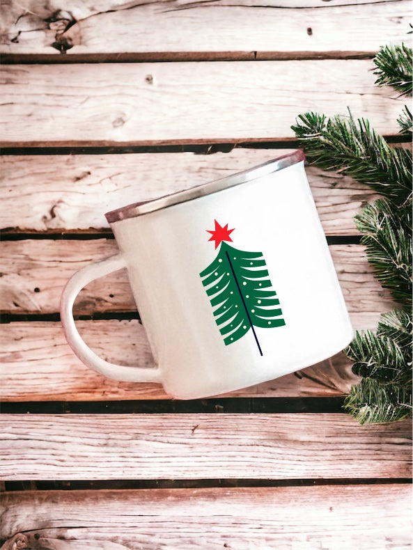 From the Toy Box - Christmas Enamel Mug