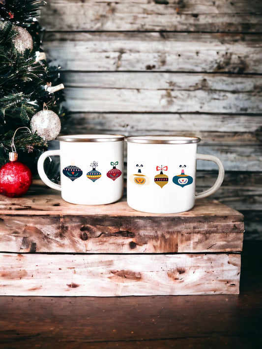 From the Toy Box - Christmas Enamel Mug