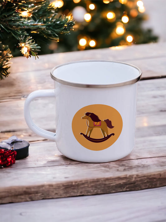 From the Toy Box - Christmas Enamel Mug