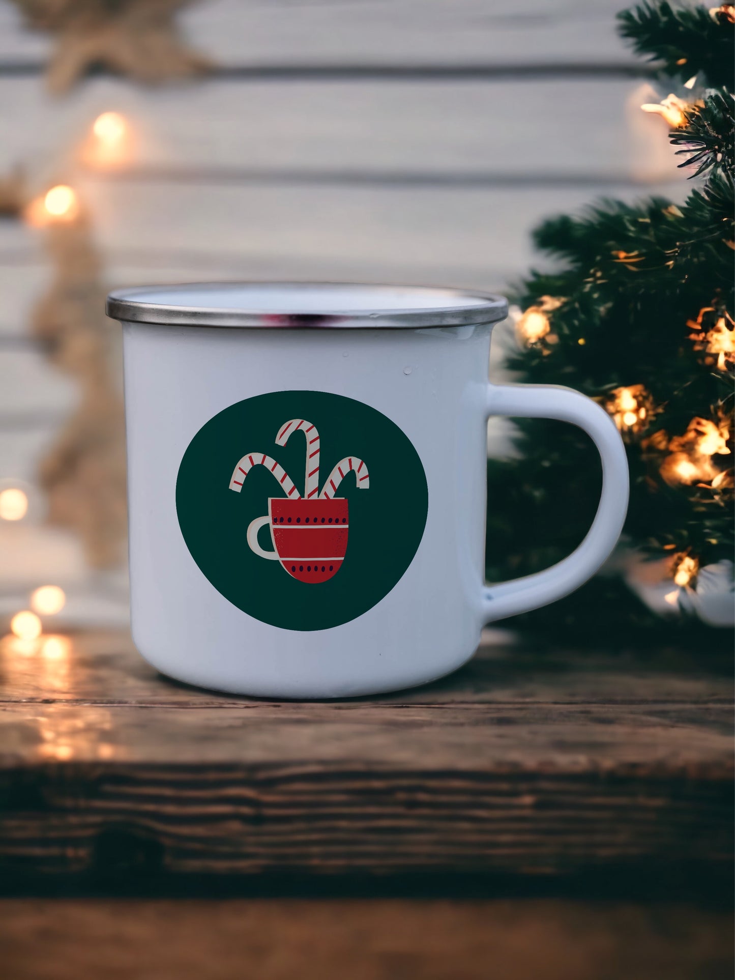 From the Toy Box - Christmas Enamel Mug