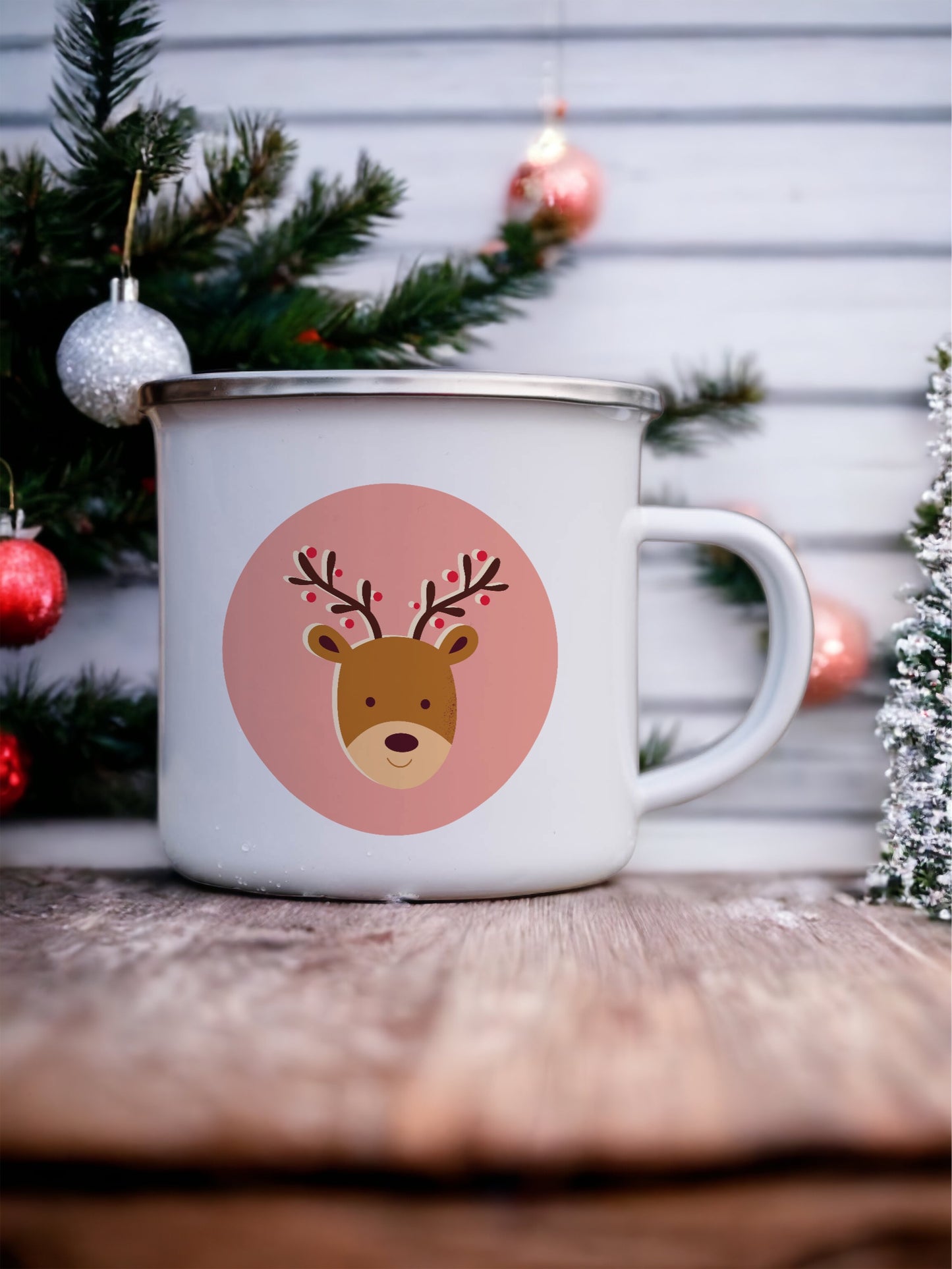 From the Toy Box - Christmas Enamel Mug