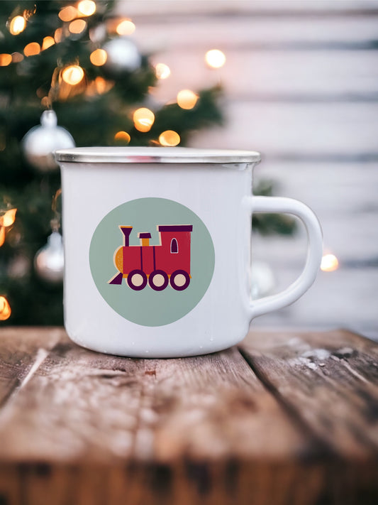 From the Toy Box - Christmas Enamel Mug