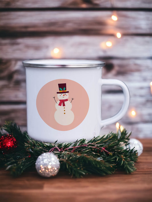 From the Toy Box - Christmas Enamel Mug