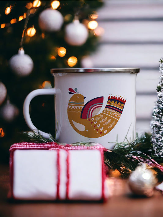 From the Toy Box - Christmas Enamel Mug