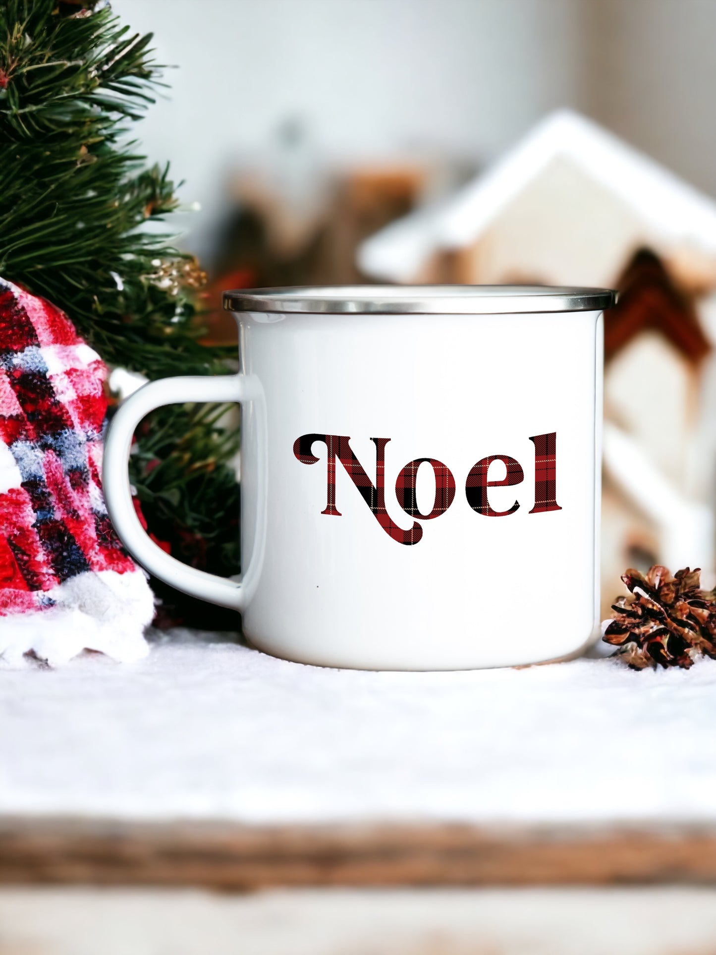 Noel - Enamel Camping Mug