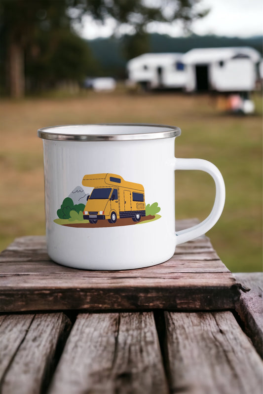 Roadtrip Dreams - Enamel Mug