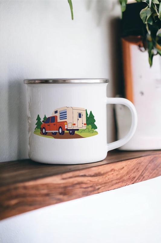 Roadtrip Dreams - Enamel Mug