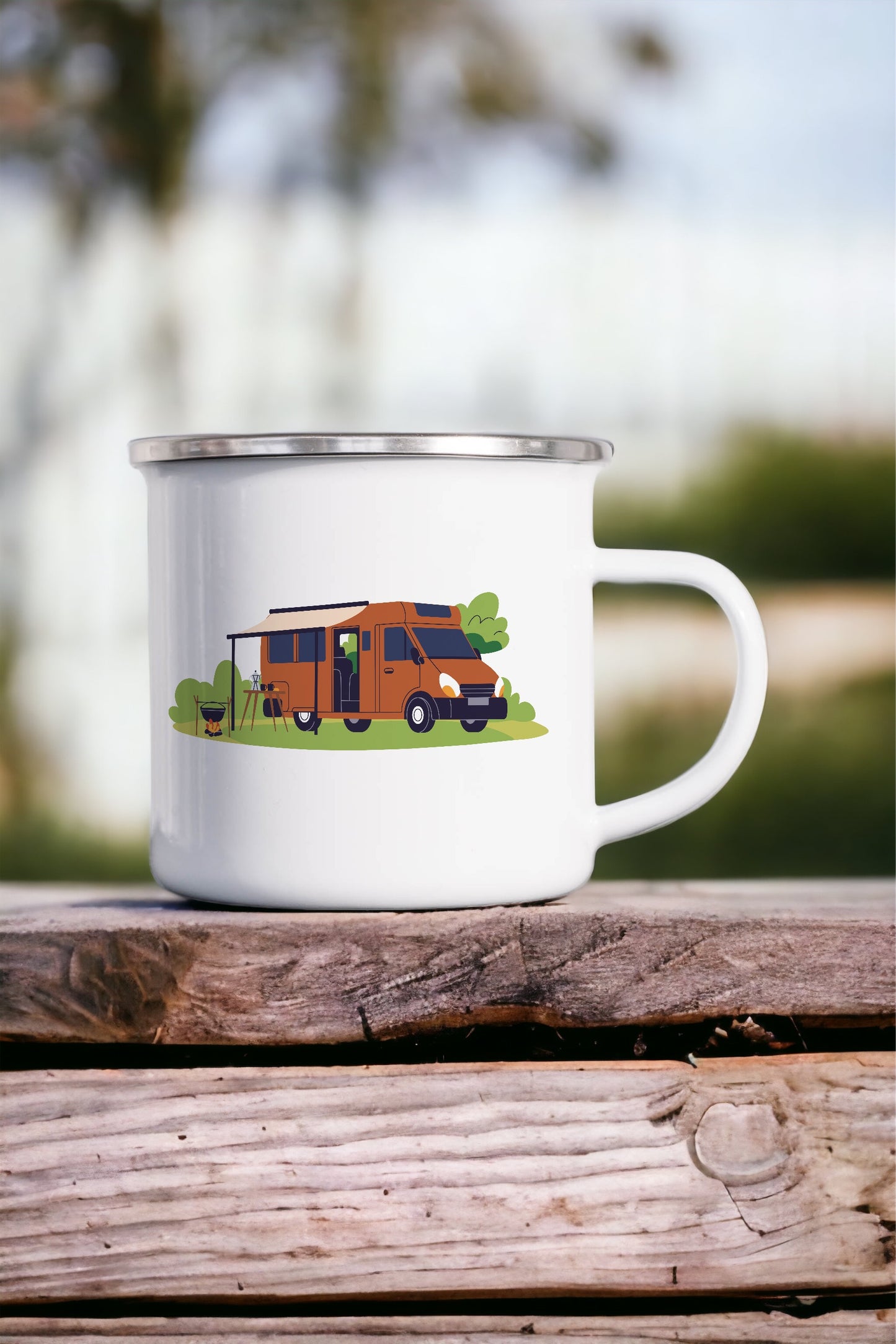 Roadtrip Dreams - Enamel Mug