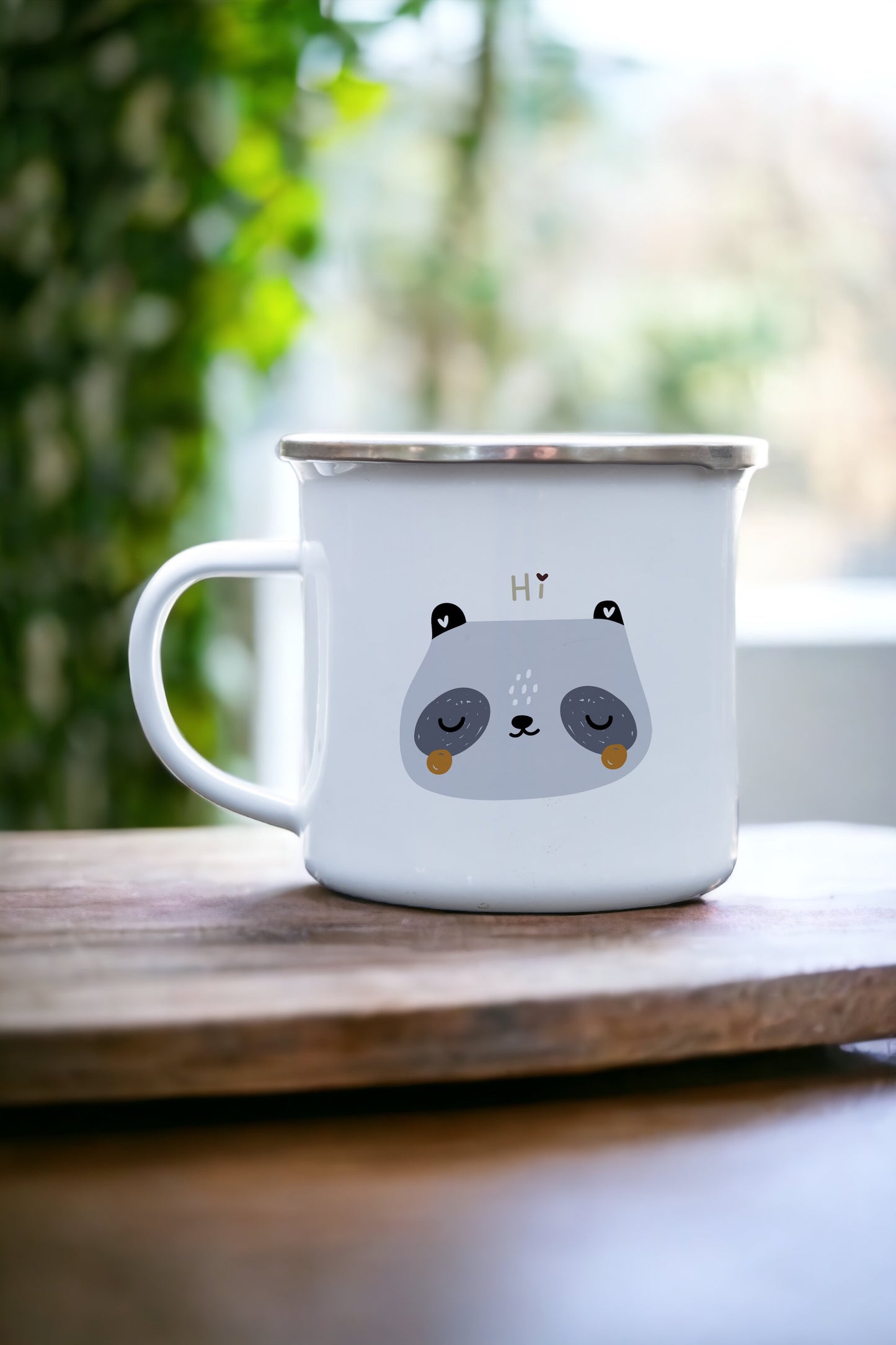 Raccoon Time - Enamel Mug