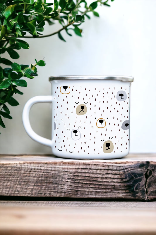 Bear Time - Enamel Mug