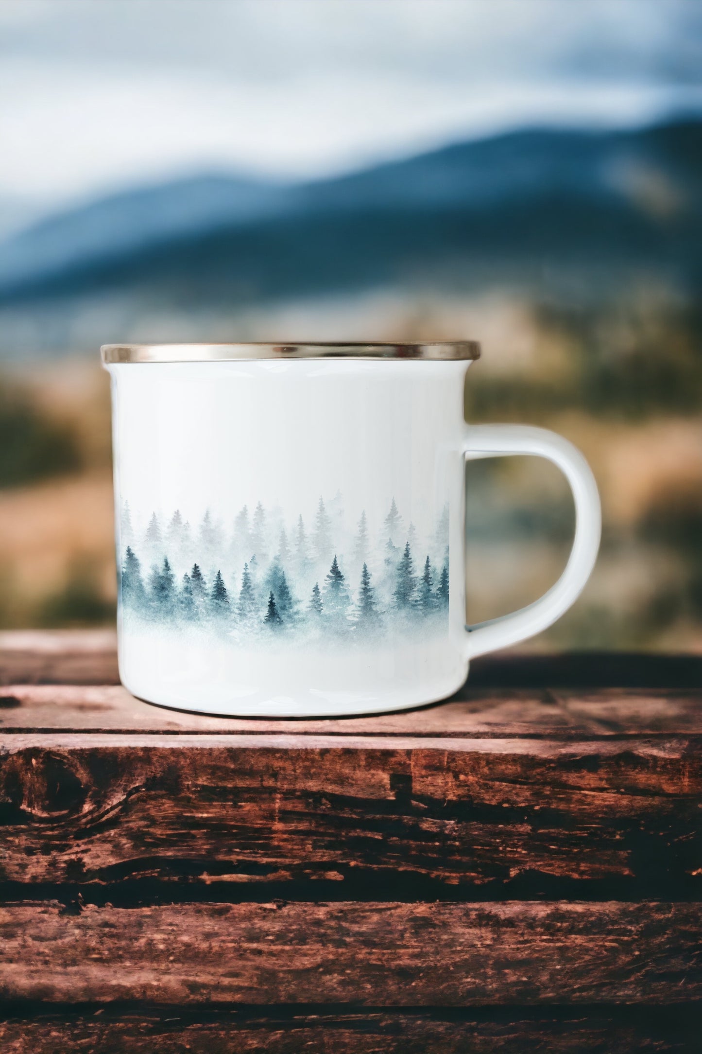 Misty Forests - Enamel Mug