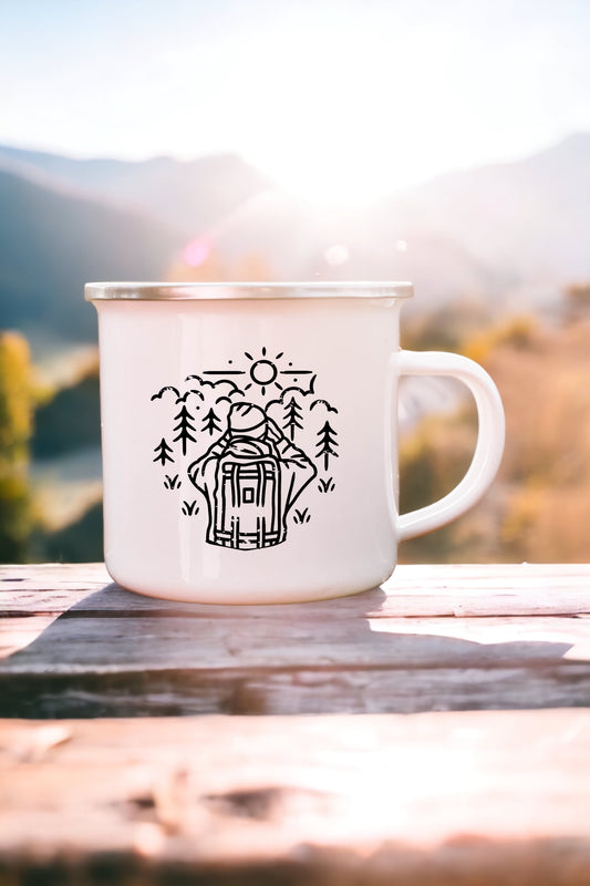 Let's go on an adventure - Enamel Mug