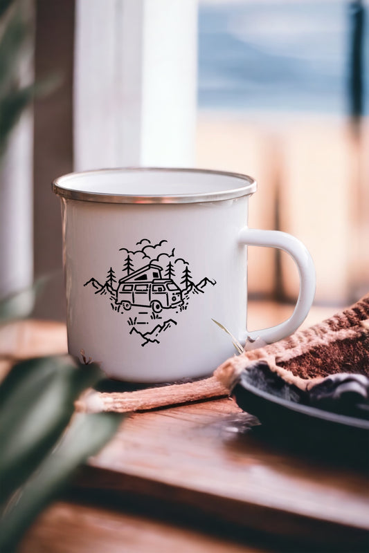 Let's go on an adventure - Enamel Mug