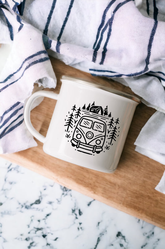 Let's go on an adventure - Enamel Mug