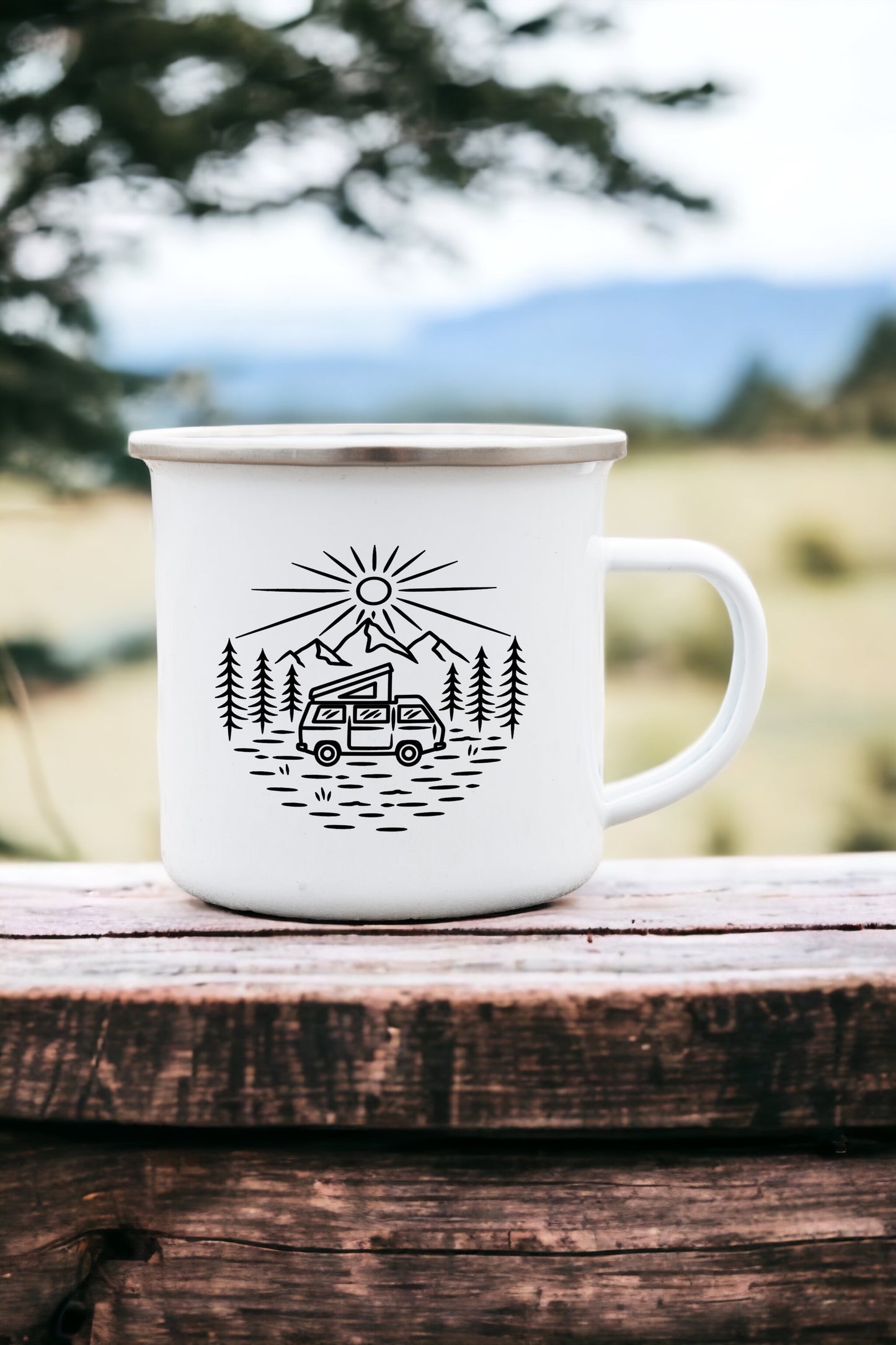 Let's go on an adventure - Enamel Mug