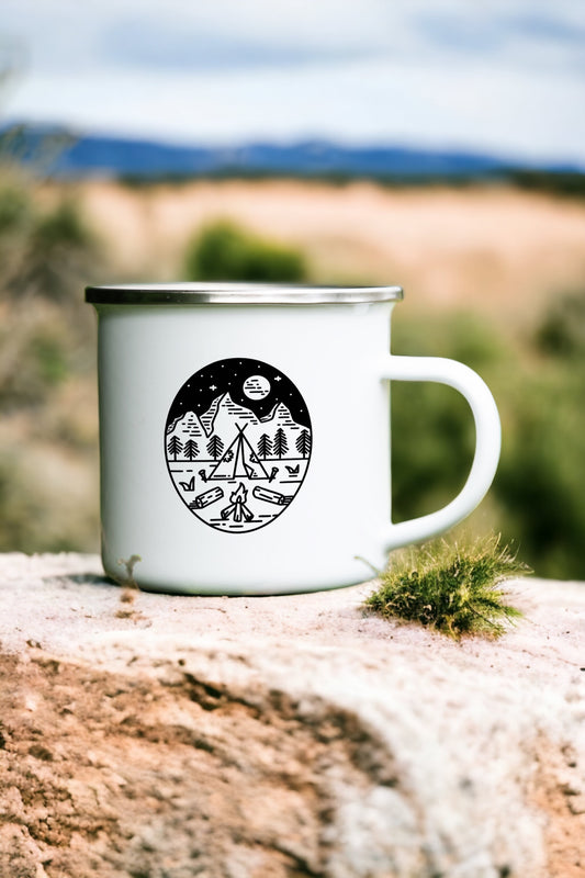 Let's go on an adventure - Enamel Mug