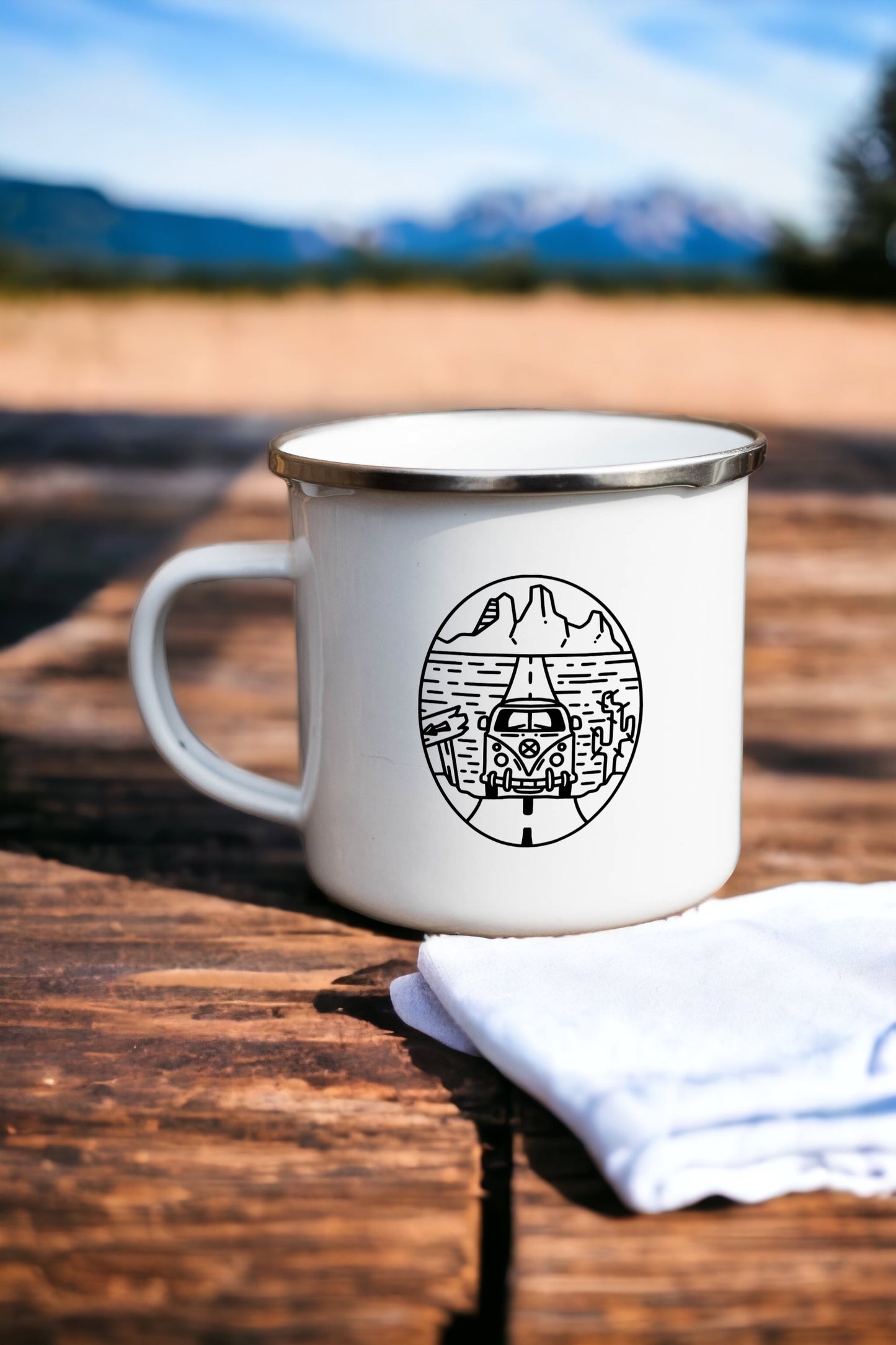 Let's go on an adventure - Enamel Mug