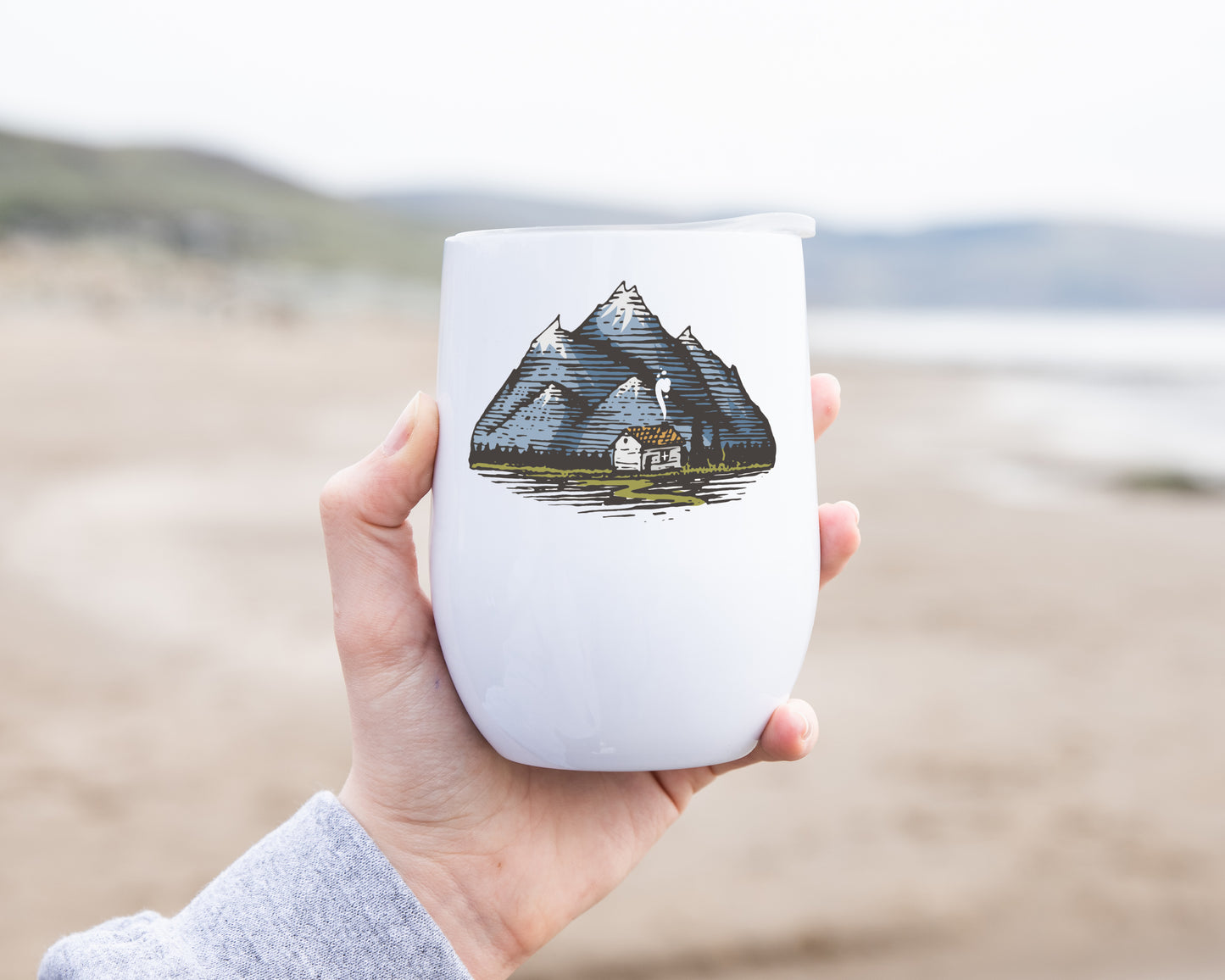 Mountain Bothy - Wine Tumbler