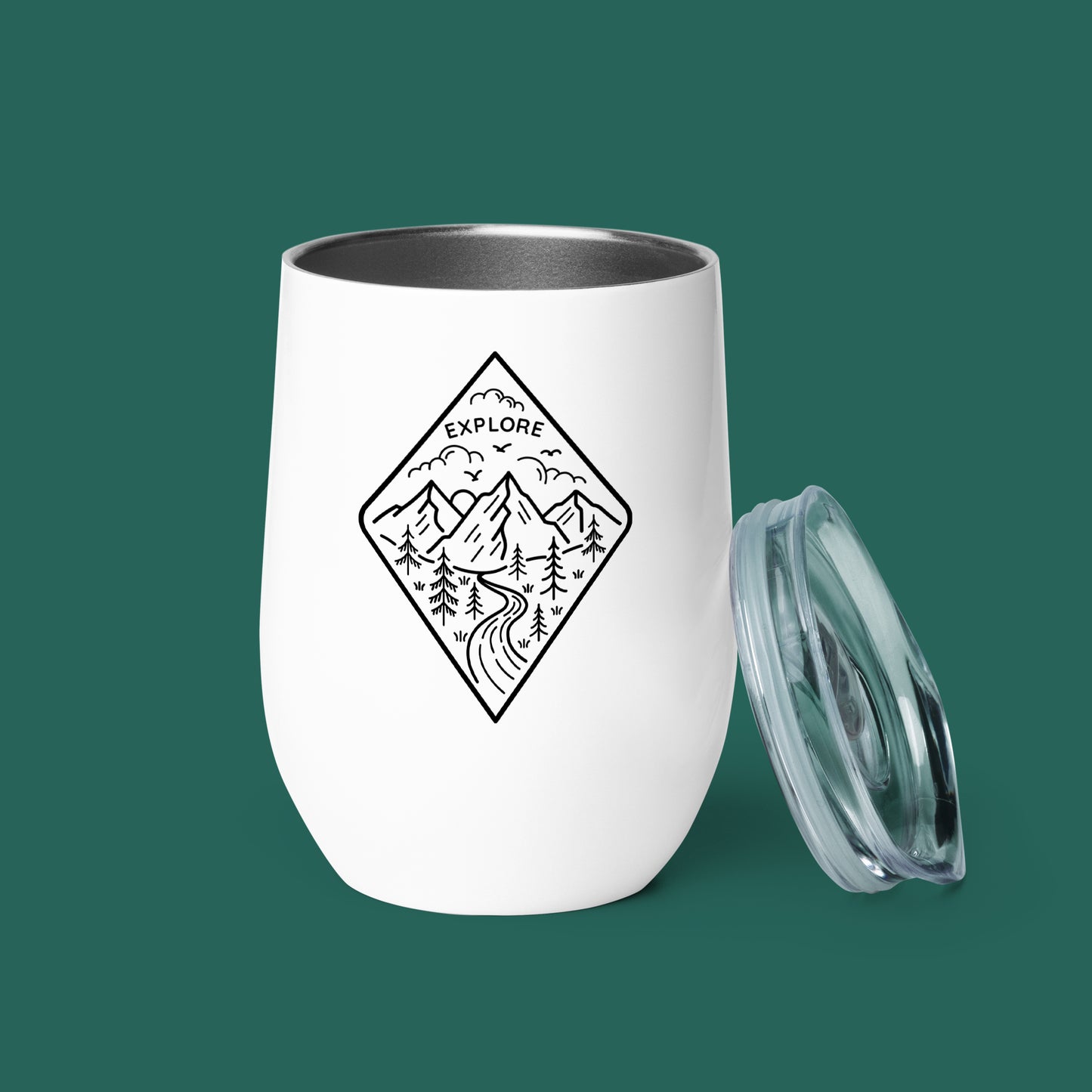 Explore - Wine Tumbler