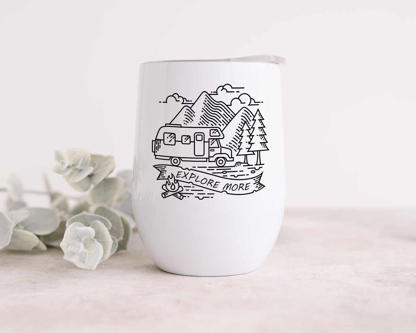 Explore more campervan - Wine Tumbler