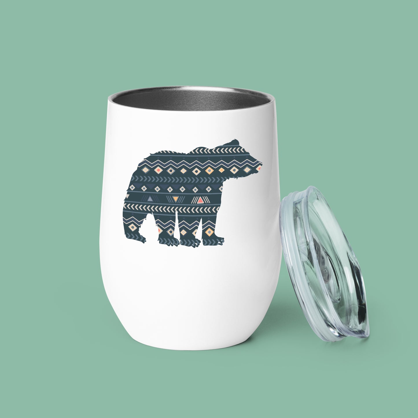 Bettie Bear - Wine Tumbler