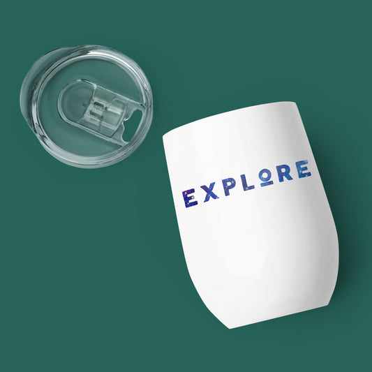 Explore - Wine Tumbler